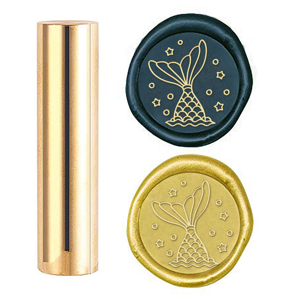 Mermaid Tail Mini Brass Stamp – CRASPIRE