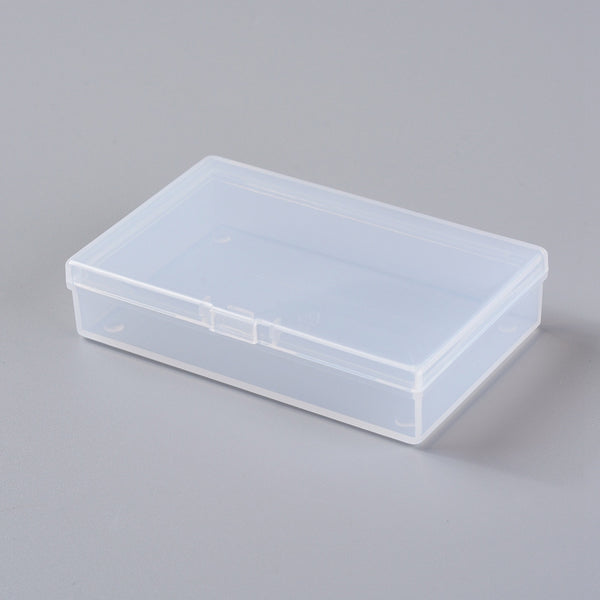 Craspire 50 Pcs Plastic Boxes, Bead Storage Containers, Rectangle 