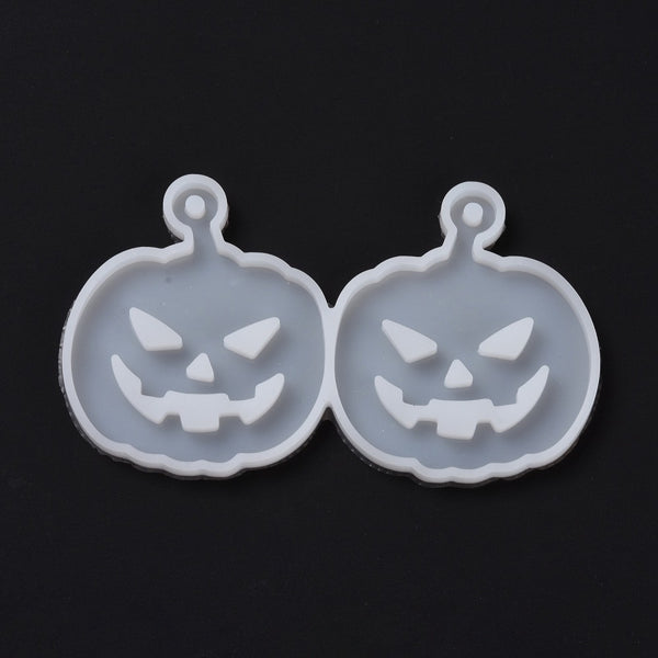 Pumpkin Earrings Ghost Resin Earrings Molds Silicone Epoxy Resin Molds for  DIY