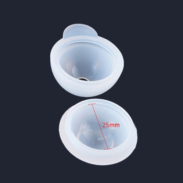 30mm Sphere Ball Silicone Mold | 3D Round Mold | UV Resin Clear Mold |  Epoxy Resin Soft Mould