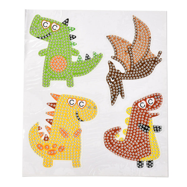 Craspire DIY Animal Theme Diamond Painting Stickers Kits For Kids