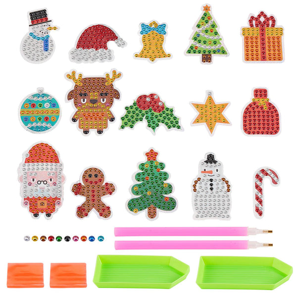 Craspire DIY Christmas Theme Diamond Painting Kits For Kids, Santa