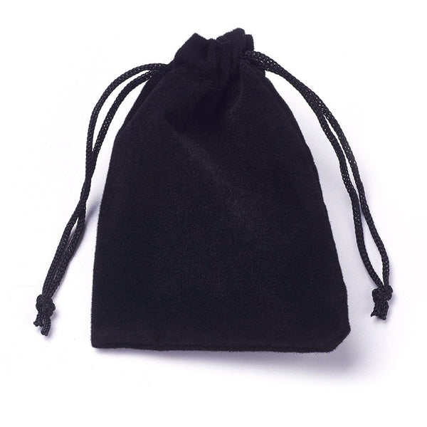 Craspire 100 pc Velvet Cloth Drawstring Bags, Jewelry Bags