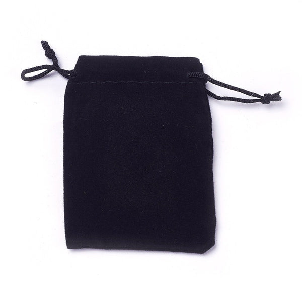 Craspire 100 pc Velvet Cloth Drawstring Bags, Jewelry Bags