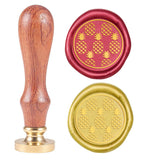 Pineapple Wood Handle Wax Seal Stamp