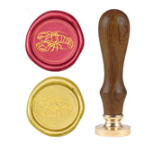 Crawling Lobster Wood Handle Wax Seal Stamp