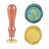 Jellyfish Wood Handle Wax Seal Stamp