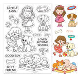 Craspire Grow Up Together Clear Silicone Stamp Seal for Card Making Decoration and DIY Scrapbooking