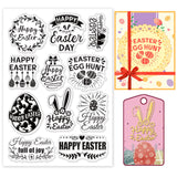 Craspire Easter, Egg, English Clear Stamps Seal for Card Making Decoration and DIY Scrapbooking