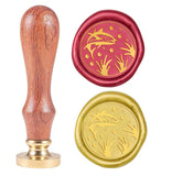 Tuna Wood Handle Wax Seal Stamp