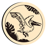 Pelican Bird Wax Seal Stamps