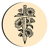 Sword Flower Wax Seal Stamps