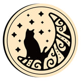 Cat on the moon-1 Wax Seal Stamps