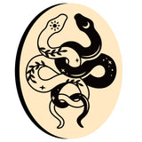Yin Yang Snake Wax Seal Stamps