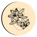 Lily Flower-2 Wax Seal Stamps