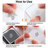 Craspire Penguin, Chef, Baking, Dessert, Cake Clear Silicone Stamp Seal for Card Making Decoration and DIY Scrapbooking