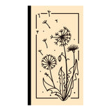 Dandelion Rectangle Wax Seal Stamps