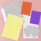 CRASPIRE Swirl Carbon Steel Cutting Dies Stencils, for DIY Scrapbooking/Photo Album, Decorative Embossing DIY Paper Card