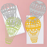 CRASPIRE Hot Air Balloon Carbon Steel Cutting Dies Stencils, for DIY Scrapbooking/Photo Album, Decorative Embossing DIY Paper Card