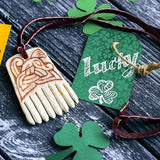 Craspire Clover Background, St. Patrick's Day Clear Stamps Silicone Stamp Seal for Card Making Decoration and DIY Scrapbooking