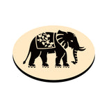 Elephant Oval Wax Seal Stamps