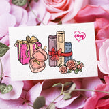 Craspire Valentine's Day, Roses, Rings Stamps Silicone Stamp Seal for Card Making Decoration and DIY Scrapbooking