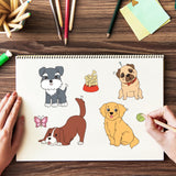 Craspire Dog Park Critters, Golden Retriever, Corgi, Shirley Clear Silicone Stamp Seal for Card Making Decoration and DIY Scrapbooking