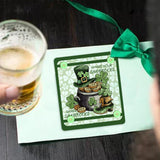 Craspire St. Patrick's Day, Blessings, Clover Clear Silicone Stamp Seal for Card Making Decoration and DIY Scrapbooking