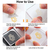 Craspire Daisy, Flower Clear Silicone Stamp Seal for Card Making Decoration and DIY Scrapbooking