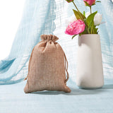 25 pc 25PCS Burlap Bags with Drawstring Gift Bags Jewelry Pouch for Wedding Party Treat and DIY Craft - 7 x 5 Inch, Linen