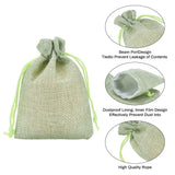 1 Set 24 PCS 12 Color Burlap Bags with Drawstring Gift Bags Jewelry Pouch for Wedding Party and DIY Craft, Flat Measurement: 12cm x 9 cm (4.72 x 3.54 Inch)