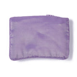 10 pc Embroidery Cloth Zip Pouches, with Tassels and Stainless Steel Snap Button, Rectangle, Medium Purple, 12x8.5cm