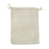 250 pc Cotton Packing Pouches Drawstring Bags, Gift Sachet Bags, Muslin Bag Reusable Tea Bag, Wheat, 17x12cm