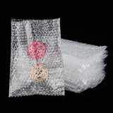 100 pc Plastic Bubble Out Bags, Bubble Cushion Wrap Pouches, Packaging Bags, Clear, 20x14cm