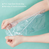 1 Bag PVC Heat Shrinkage Bags, Rectangle, Clear, 30x20cm, about 100pcs/bag