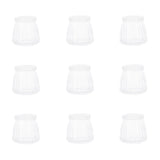 1 Box Glass Jar Bead Containers, with Plastic Stopper, Clear, 6.85x6.8cm, capacity: 100ml(3.38 fl. oz), 10pcs/box