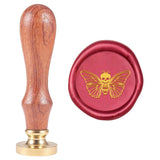 Wax Seal Stamp Skull Butterfly