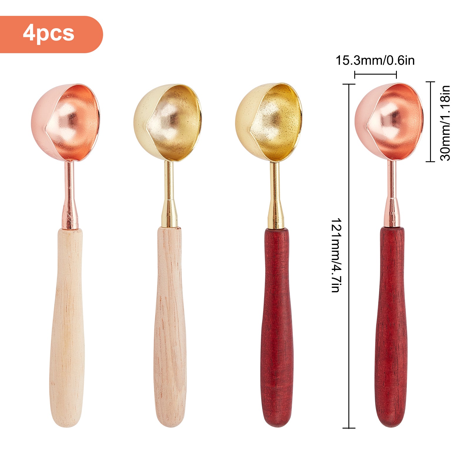4PCS Wax Melting Spoons – CRASPIRE