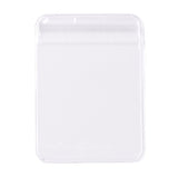 500 pc PVC Anti Oxidation Zip Lock Bags, Transparent Antitarnish Jewelry Packing Storage Pouch, Clear, 7x5x0.15cm, Unilateral thickness: 4.9 Mil(0.125mm)