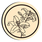 Flower Wax Seal Stamps