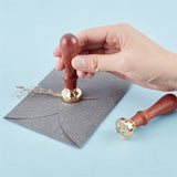 Jellyfish Wood Handle Wax Seal Stamp