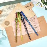 4pcs 4 Colors Handmade Glass Dip Pen