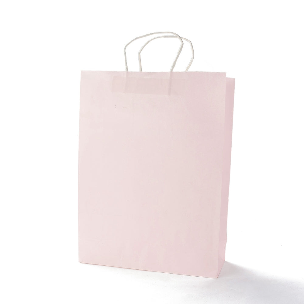 CRASPIRE 10 pc Rectangle Kraft Paper Bags, Gift Bags, Shopping