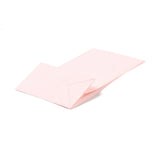 100 pc Rectangle Kraft Paper Bags, None Handles, Gift Bags, Pink, 13x8x24cm
