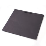 10 pc Paper Bags, Gift Bags, Shopping Bags, with Handles, Rectangle, Black, 28x32x11.5cm