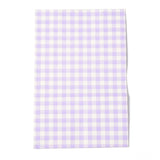 100 pc Rectangle with Tartan Pattern Paper Bags, No Handle, for Gift & Food Bags, Lavender, 23x15x0.1cm