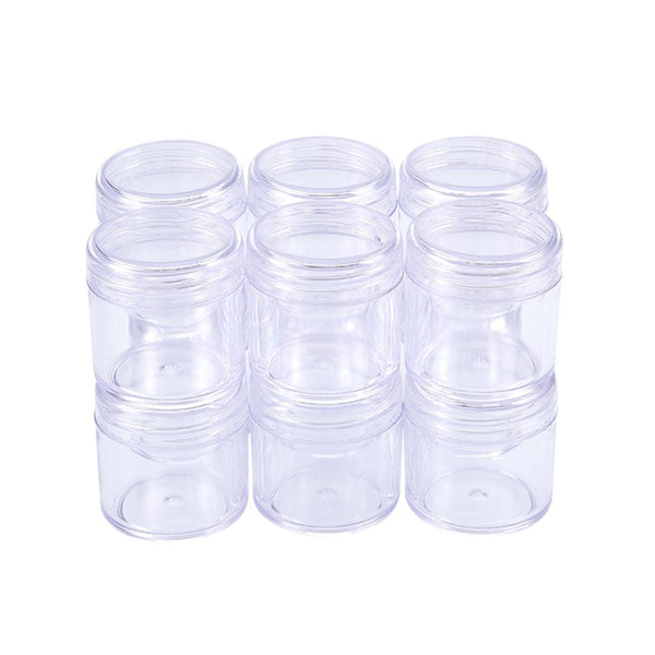 Plastic Bead Containers, Flip Top Bead Storage, Jewelry Box for Nail Art  Decoration, 12 Compartments, White, 13x5x1.5cm