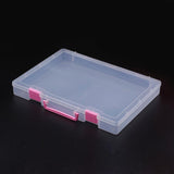 20 pcs Polypropylene Plastic Bead Storage Containers, Rectangle, Clear, 36x26x4.5cm