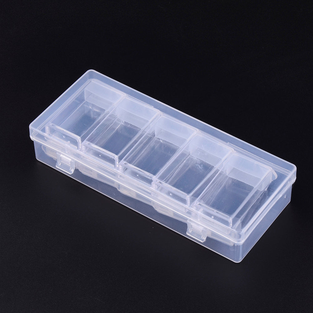 CRASPIRE 20 Set Plastic Bead Containers, Flip Top Bead Storage, For ...