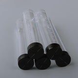 100 pcs Plastic Bead Containers, Bottle, Column, Clear, 106x21mm, Capacity: 20ml(0.67 fl. oz)